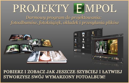 PROJEKTY EMPOL - darmowy program do projektowania fotoalbumów i fotoksiążek